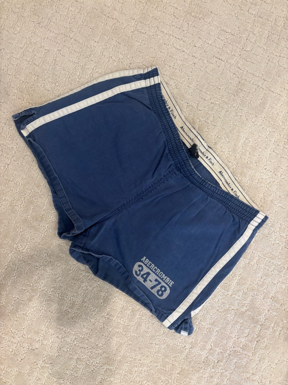 Abercrombie & Fitch Y2K vintage blue shorts